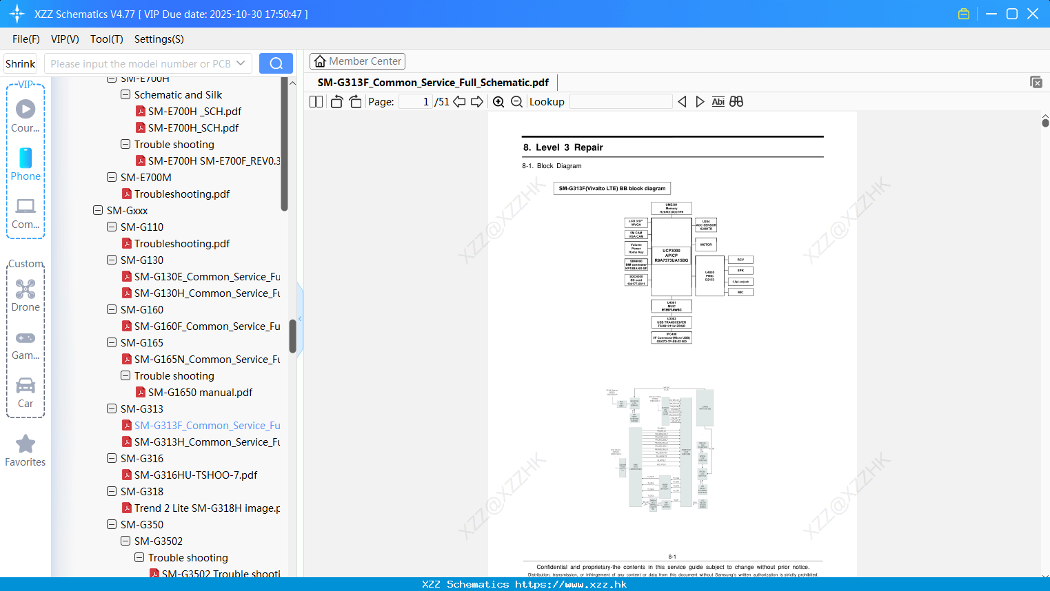 Samsung SM-G313F_Common_Service_Full_Schematic